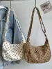 Moda Estilo Coreano Lunares Moda Casual 2026 Elegante Bolso Tote de Gran Capacidad para el Viaje Diario Bolso de Hombro Bajo el Brazo Mujer