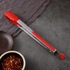 Pinza para alimentos de acero inoxidable Spot, herramientas para hornear, pinza para alimentos de silicona y nailon, herramientas para barbacoa, pinza para pan y bistec