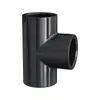 Accesorios para Tubería de PVC Gris Oscuro Codo de Plástico Conector en T Conector de Cuatro Vías Tubo de Suministro de Agua Espesado Codo Conector Recto Accesorios para Válvulas de Bola Juego Completo