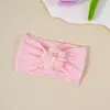 Acessórios de Cabelo Infantis Transfronteiriços Europeus e Americanos Jacquard de Flor Nylon Faixa Larga para Cabeça Faixa Não Apertada para Bebês e Crianças Pequenas Faixa Protetora para Moleira Acessórios de Cabelo