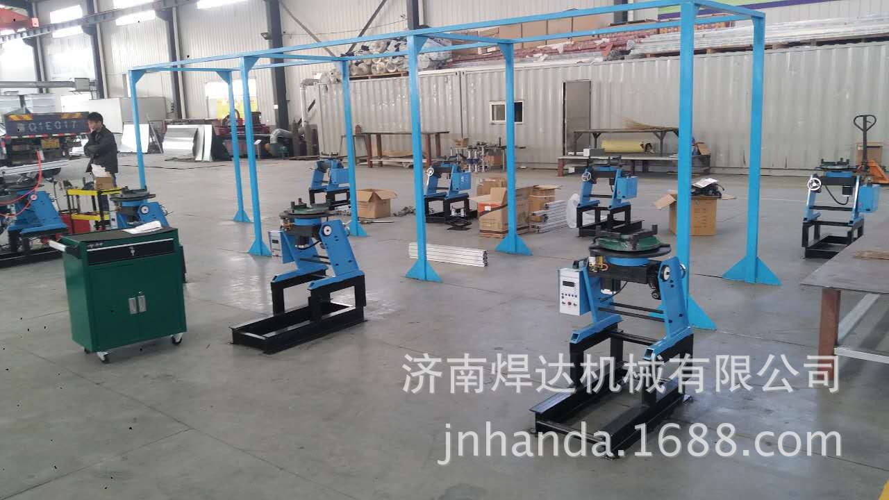 数控变位机批量用于中央空调行业