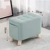 Banquinho de Pé Escritório Escadinha Apoio para os Pés Banquinho de Pé Apoio para os Pés do Sofá Pedestal de Madeira Maciça