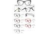 Montura de mariposa TR90 para gafas transfronterizas de comercio exterior, aptas para Europa, América y el Sudeste Asiático, montura informal regia, duradera y hermosa, 9672