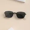 Novos Óculos de Sol da Moda Masculino Feminino Vintage Quadrado para Dirigir Armação de Metal Óculos