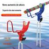 Suporte de Pesca em Aço Inoxidável Suporte de Vara de Pesca Multiuso Rack de Pesca Montado no Chão Suporte de Torreta para Varas Suporte para Vara de Pesca Marítima Vara de Pesca Marítima