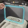 Contenedor de Arroz de Grado Alimenticio para Uso Doméstico, a Prueba de Insectos, a Prueba de Humedad, Contenedor Sellado, Cubo de Arroz de Gran Capacidad, Tanque de Almacenamiento Ahorrador de Espacio para Granos y Cereales