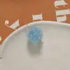 16mm Doce e Fofo Açúcar Granulado Bola Diamante Quebrado Resina Bola Redonda Fresca DIY Acessórios de Joalheria de Orelha Atacado