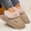 Botas de neve, dropshipping transfronteiriço, sapatos de algodão para outono e inverno, unissex, chinelos internos com sola grossa de EVA e forro de pelúcia