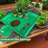 Tapete de Jardinería para el Hogar Transfronterizo Sai Sheng Tapete para Cambiar la Tierra de Plantas Suculentas Herramientas de Tapete de Jardinería Engrosado de PVC para Trasplante