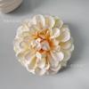 Lasaña artificial rica crisantemo flor de fragancia oscura cabeza de flor flor accesorios hechos a mano decorativos diy accesorios para el cabello