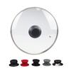 Tapa de vidrio templado tipo G anti-derrames a prueba de explosiones para olla de sopa 16/18/20/22/24/26/28/30/32cm