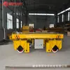 Vehículo de Transporte Eléctrico de Plataforma Plana con Oruga tipo S y Dirección Diferencial de Doble Motor, Controlado Remotamente
