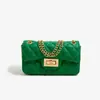 Bolso de Mujer 2026 Nuevo Estilo Tendencia Estilo Coreano Bolso Acolchado de Diamantes con Cadena Estilo Pequeño Chanel Bolso de Hombro Único Cruzado Bolso de Mujer Versátil Bolso Cuadrado Pequeño