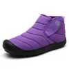 Zapatos de algodón para hombre y mujer 2020 con forro de felpa, zapatos de algodón gruesos, cómodos, cálidos, botas de nieve, venta al por mayor de fábrica