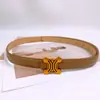 Hebilla de Letra de Bronce Cinturón de Mujer Estilo Retro de Lujo Ligero Combinación para Vestido Elegante Dama Decorativo Delgado