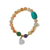 Novos Acessórios de Pulseira de Ágata de Alto Valor Estilo Étnico Feminino Pulseiras Saco da Sorte de Cinábrio Atacado Dropshipping Fonte de Mercadorias para Transmissão ao Vivo