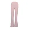 Pantalones Acampanados de Yoga Antibacterianos Lulu para Mujer, Pantalones Deportivos Acampanados de Pierna Ancha con Cintura Alta Levanta Glúteos de Lycra