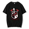 Teoría de la bala rueda de bala rota juego de baile anime periférico levanta la mano oso sonrisa oso manga corta principal camiseta de algodón verano