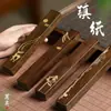 Pisapapeles, Herramienta de Caligrafía, Prensa de Papel de Madera, Prensa de Libros, Piedra para Papel, Prensa para Pluma de Caligrafía, Prensa de Piedra de Alta Calidad
