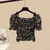 Conjunto de Verão Feminino Plus Size Moda Feminina 2022 Novo Versátil Top Cobrindo a Carne Look Emagrecedor Saia Conjunto de Duas Peças