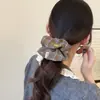 Goma para el Cabello Melard Estilo Coreano que Hace que la Cara Parezca Más Pequeña, Goma para el Cabello de Tela Otoño e Invierno, Cuerda para Cola de Caballo, Accesorio para el Cabello de Goma