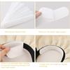 Parche absorbente de sudor para sombrero desechable, parche anti-manchas para visera de sombrero, almohadilla anti-sudor para cuello, parche antitranspirante
