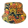 Chapéu de Pescador Criativo Estampado Dupla Face 100% Algodão Masculino e Feminino para Uso Externo Casual Proteção Solar Chapéu de Sol Popular na Internet Versátil Chapéu Balde