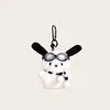 Pingente de Bolsa de Filhote Fofo Pingente de Mochila Boneca Boneca de Pelúcia Chaveiro Pingente de Filhote Presente Criativo