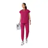 Uniformes de quirófano hospitalarios personalizados, elasticidad en cuatro direcciones, uniformes de doctor europeos y americanos, ropa de trabajo para enfermeras, hechos a medida desde la fábrica de origen