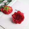 Sombrero DIY con flores, simulación europea, gran peonía, camelia, flor, cabeza, decoración de ropa, conjunto de boda, fábrica al por mayor