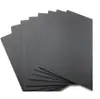 Ventas Directas de Fábrica Cartón Negro y Negro Individual de 450g, Cartón Gris por un Lado y Negro por el Otro, Se Pueden Elegir Especificaciones Especiales