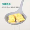 Espátula de Silicona Transfronteriza, Antiadherente, Antideslizante, Cuchara de Cocina Antiescaldante, Cuchara para Sopa, Cuchara para Arroz, Utensilios de Cocina, Cuchara Lista para Usar