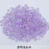 Taladro de resina plano 23456mm taladro de uñas color DIY transparente AB 14 facetas taladro Fujisaki taladro para pegatina de teléfono móvil