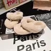 Sandalias de tanga de moda estilo coreano 2026, pantuflas de piel sintética, sandalias planas para exteriores, zapatos casuales para mujer