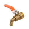 Accesorios rociadores de agua para frenos de camiones de servicio pesado, interruptor rociador de agua, grifo de bola, boquilla de válvula de descarga de agua de cobre puro
