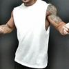 Camiseta sin Mangas Chaleco Deportivo para Hombre Holgado Europeo y Americano Casual Chaleco Moderno Entrenamiento Fitness Logotipo Impreso Personalizado