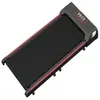 Cinta de correr plana para el hogar, pequeña, plegable, silenciosa, eléctrica, para interiores, sencilla, equipo de fitness