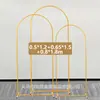 Amazon Transfronterizo Hierro Redondo Cuadrado Tubo Globo Arco de Boda Soporte Cumpleaños Boda Decoración de Fondo Disposición del Lugar