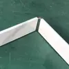 Tira Selladora para Encimera de Cocina con Barrera de Agua, Tira de Borde de Aleación de Aluminio Negra y Gris