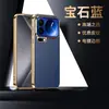 Aplicável à capa de celular Xiaomi 17promax galvanizada Redmi K100 borda antiderrapante Turbo5 capa de textura de couro lichia de luxo leve