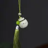 Difusor Fluorescente Saquito Chino Pastilla de Incienso Colgante Cadena para Teléfono Móvil Colgante Bolsa de Calabaza Colgante para Llaves Colgante para Teléfono Móvil