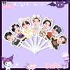 Yinyin_anw Huang Lixian siete abanicos plegables abanico plegable concierto soporte periférico soporte TikTok mismo estilo