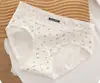 Ropa Interior de Encaje para Mujer Calzones de Algodón Puro para Niñas Nuevo Sexy Grado 7A Antibacteriano Entrepierna Extendida Pantalones Cortos de Deseo Puro