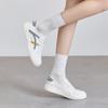Zapatos Blancos Zhr para Mujer Verano 2025 Nuevos Malla Transpirable Una Pierna Suaves Planos Casuales Suela Versátil Entrenamiento Moral Zapatos para Mujer