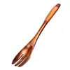 Cuchara de Arroz de Madera de Nogal Negro Guan Yun para Uso Doméstico, Paleta de Arroz Antiadherente, Cuchara de Arroz de Madera para Arrocera