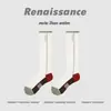Calcetines de Compresión Renaissance para Mujer, Pierna Inferior Deportivos, Yoga, Montañismo, Saltar la Cuerda, Ciclismo, Carrera, Adelgazantes para Piernas, Calcetines Largos