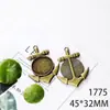 Acessórios para Joias de Liga DIY Âncora Marítima de Bronze Âncora de Navio de Bronze Coleção de Pingentes Marinhos Star House Jewelry Liga de Zinco