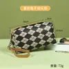 Bolsa de Cosméticos Estilo Británico de Gran Capacidad Impermeable Portátil Moda Bolsa de Cosméticos Bolsa de Almacenamiento Bolsa Portátil para Salir Cosméticos al por Mayor