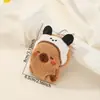Nuevo Lindo Capibara Cobaya Peluche Juguete Llavero Colgante de Bolsa Accesorios para Ropa
