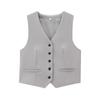 Traje Europeo y Americano Cinturón Nuevo Viaje Cuello en V Sin Mangas Chaleco Chaleco 2010775 Pantalones de Pierna Ancha de Cintura Alta 1255506